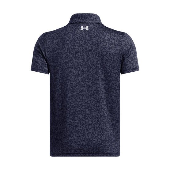 Under Armour UA Playoff Printed Halbarm Polo navy von Under Armour