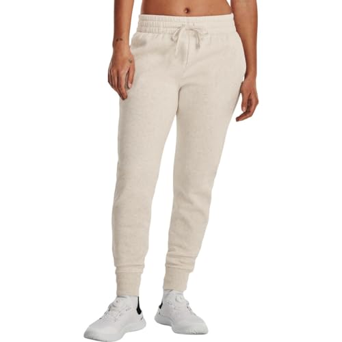 Under Armour UA Rival Fleece Jogger Oatmeal Light Heather - L von Under Armour