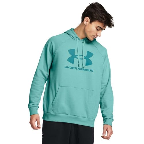 Under Armour UA Rival Fleece Logo HD RADIAL Turquoise - XXL von Under Armour
