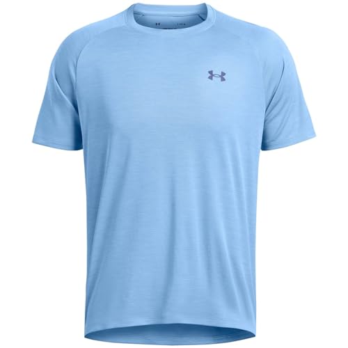 Under Armour UA TECH Textured SS Horizon Blue - XXL von Under Armour