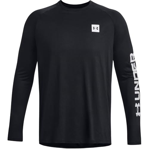 Under Armour UA Tech PRT Fill LS-BLK - SM von Under Armour