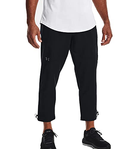 Under Armour UA Unstoppable Crop Pant Herren 7/8 Schwarz, Schwarz / Pecegrau - 001, M von Under Armour