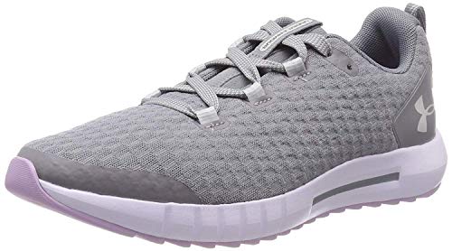 Under Armour Ua Gs Suspend, Unisex-Kinder Laufschuhe, Grau (Steel/Purple Ace/Steel (101) 101), 35.5 EU von Under Armour