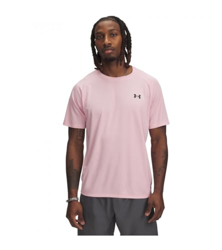 Under Armour Ua Tech Textured Ss-Pnk Herren T-Shirt pink XXL von Under Armour