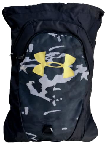 Under Armour Undeniable 2.0 Sackpack, Schwarz Camo (009)/Gold, Einheitsgröße von Under Armour