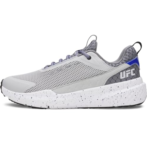 Under Armour Unisex-Erwachsene Project Rock Blood Sweat Respect 5 UFC Sneaker, (011) Mod Gray/Titan Gray/White, 7.5 Women/6 Men von Under Armour