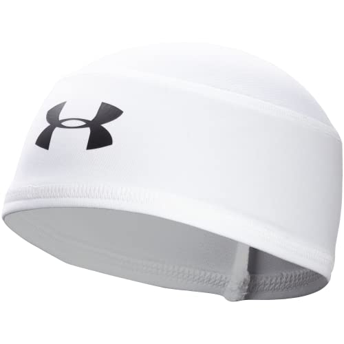 Under Armour Unisex-Erwachsene Wave UA20900 Fußball Skull Cap, Weiss/opulenter Garten, Adult-One Size von Under Armour