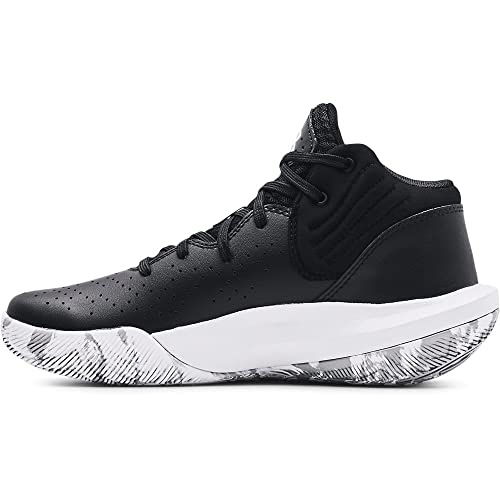 Under Armour Unisex Grade School Ua Jet '21 Basketball Shoes Court Performancence, Black, 37.5 EU von Under Armour