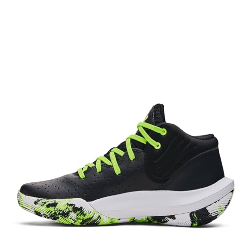 Under Armour Unisex Grade School Ua Jet '21 Basketball Shoes Court Performancence, Black, 38.5 EU von Under Armour