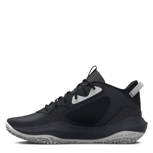 Under Armour Unisex Grade School Ua Lockdown 6 Basketball Shoes Court Performancence, Black, 37.5 EU von Under Armour