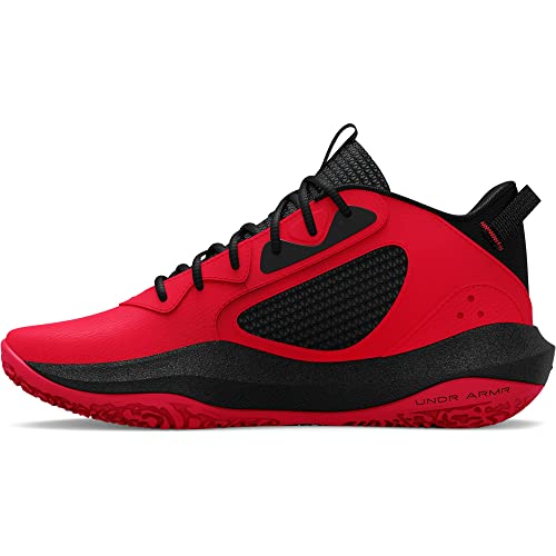 Under Armour Unisex Grade School Ua Lockdown 6 Basketball Shoes Court Performancence, Red, 36.5 EU von Under Armour