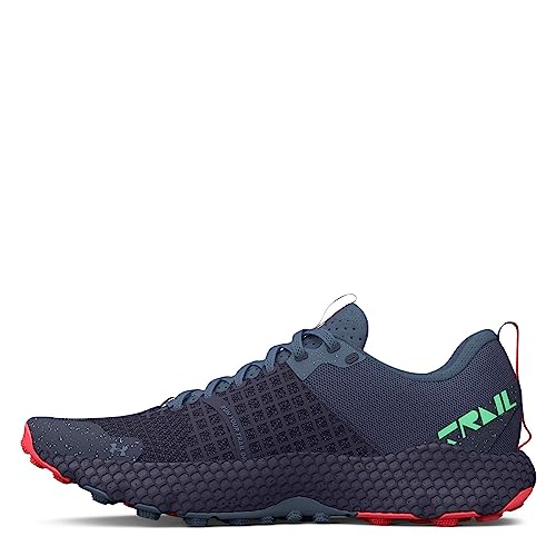 Under Armour Unisex HOVR Ds Ridge Trail Laufschuhe Trailschuh Grau - Rot 44,5 von Under Armour