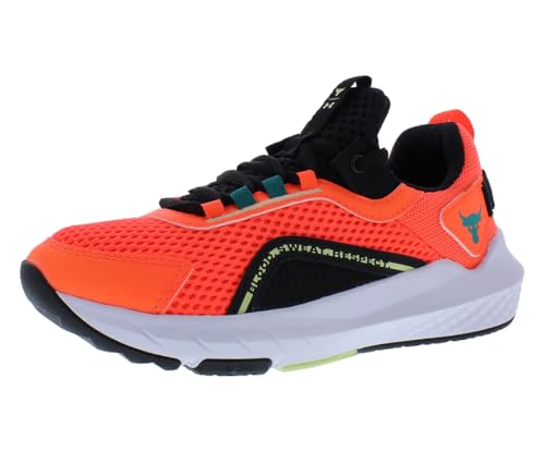 Under Armour Unisex-Kinder Grade School Project Rock Blood Sweat Respect Sneaker, orange / schwarz, 6.5 Big Kid von Under Armour