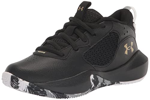 Under Armour Unisex Pre-School Ua Lockdown 6 Basketball Shoes Court Performancence, Black, 32 EU von Under Armour