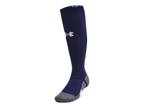 Under Armour Uni Team Over-The-Calf Socken – Schweißableitend und Geruchskontrolle MD, Midnight Navy-White, Medium Under Armour Uni Team Over-The-Calf Socken – Schweißableitend und Geruchskontrolle MD, Midnight Navy-White, Medium von Under Armour
