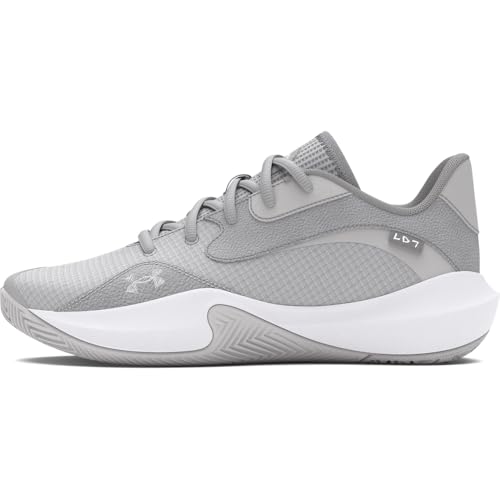 Under Armour Unisex UA Lockdown 7 Low, strapazierfähige Basketballschuhe mit niedrigem Schaft, leichte und atmungsaktive Sportschuhe, 42 EU von Under Armour