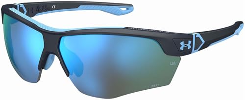 Under Armour Unisex UA Yard DUAL Sunglasses, 09V Grey Blue, 76 von Under Armour