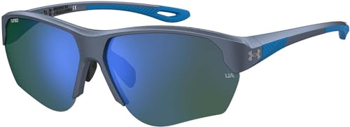 Under Armour Unisex Ua Compete/f Sunglasses, 09V/V8 Grey Blue, 68 von Under Armour