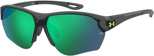 Under Armour Unisex Ua Compete/f Sunglasses, 63M/V8 Crystal Grey, 68 von Under Armour