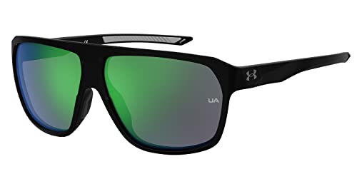 Under Armour Unisex Ua Dominate Sunglasses, 807/V8 Black, 62 von Under Armour
