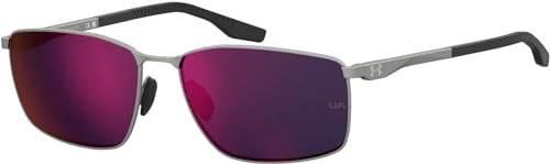 Under Armour Herren Ua Focused/G Sonnenbrille, Mattschwarz (Ruthenium Black), 60 von Under Armour