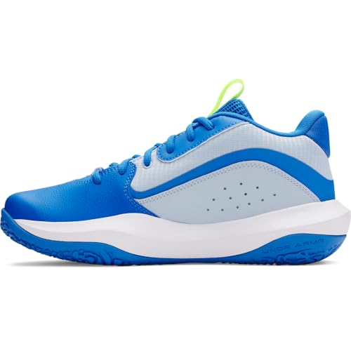 Under Armour Unisex Ua Lockdown 7 Sneaker, Blue Calm Blue Atlantis Metallic Blue Calm, 40 EU von Under Armour