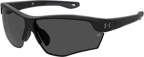 Under Armour Unisex Ua Yard Dual Jr Sunglasses, 08A/KA Black Grey, 67 von Under Armour