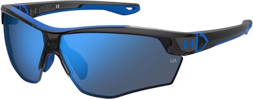 Under Armour Unisex Ua Yard Dual Jr Sunglasses, 09V/W1 Grey Blue, 67 von Under Armour