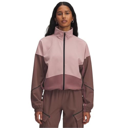 Under Armour Unstoppable Damen-Trainingsjacke, Turmalinrosa, 38 von Under Armour