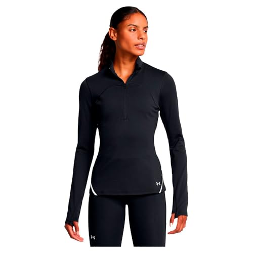 Under Armour Vanish CW 1/2 Zip-BLK - L von Under Armour