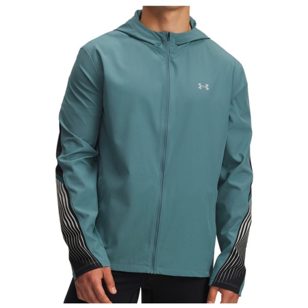 Under Armour - Velociti Storm Hooded Jacket - Laufjacke Gr S türkis Under Armour - Velociti Storm Hooded Jacket - Laufjacke Gr S türkis von Under Armour