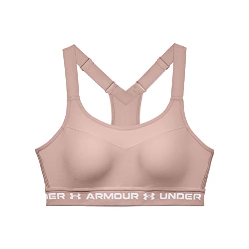 Under Armour Women's Armour High Crossback Bra , Dash Pink (667)/Halo Gray , 40D von Under Armour