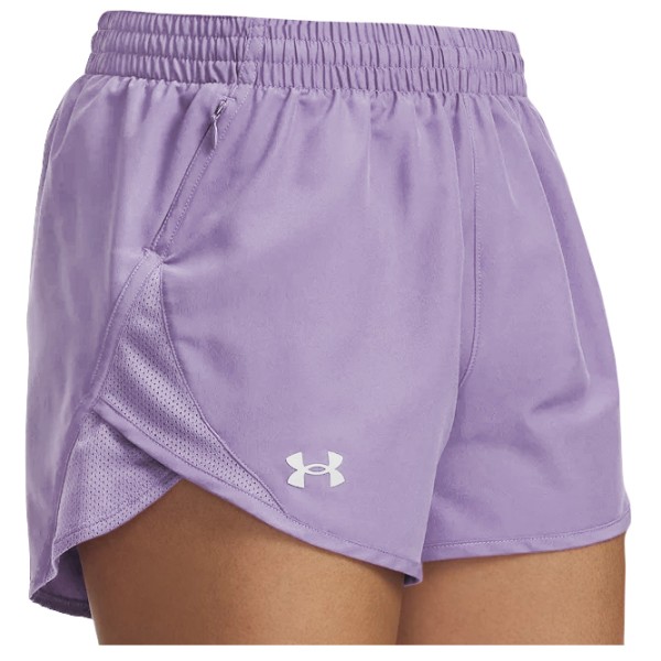 Under Armour - Women's Fly By 3'' Short - Laufshorts Gr XXL lila von Under Armour