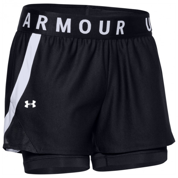 Under Armour - Women's Play Up 2-in-1 Short - Laufshorts Gr L schwarz von Under Armour