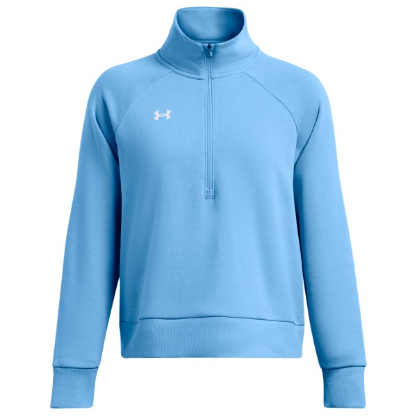 Under Armour - Women's Rival Fleece HZ - Pullover Gr L - Regular;XL - Regular beige von Under Armour