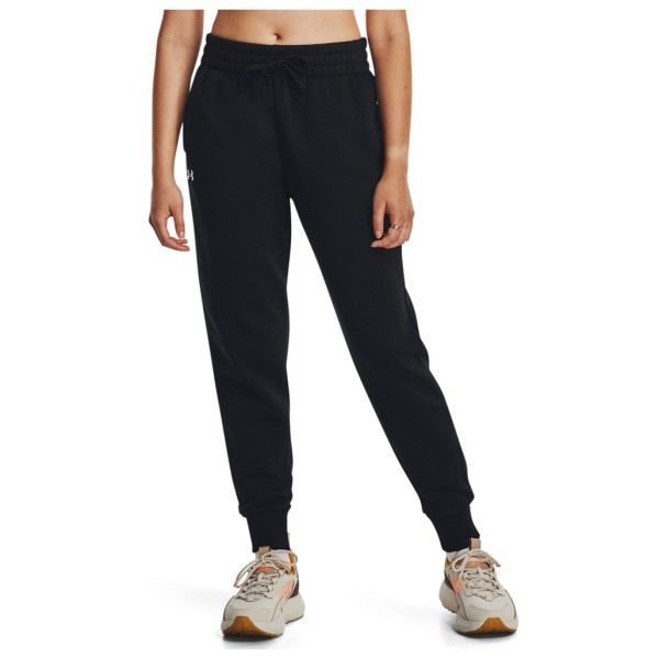Under Armour - Women's Rival Fleece Jogger - Trainingshose Gr L - Regular schwarz von Under Armour