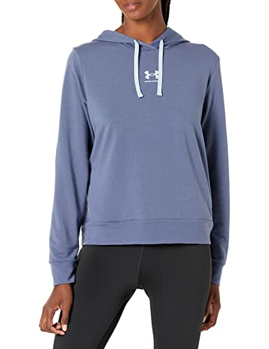 Under Armour Women's Rival Terry Hoodie , Utility Blue (496)/Breaker Blue , Medium von Under Armour