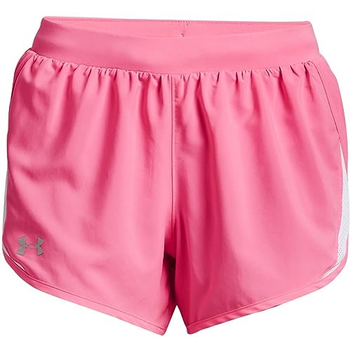 Under Armour Women's Standard Fly by 2.0 Running Shorts, (640) Pink Punk/Pink Punk/White, Large von Under Armour