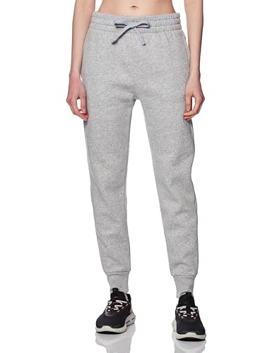 Under Armour Women's Standard Rival Fleece Joggers, (012) Mod Gray Light Heather / / White, X-Large Tall von Under Armour