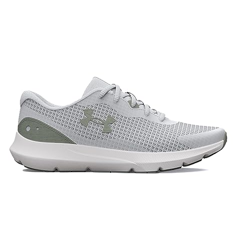 Under Armour Women's Surge 3 Running Shoe, (115) Halo Gray/Grove Green/Grove Green, 7.5 von Under Armour