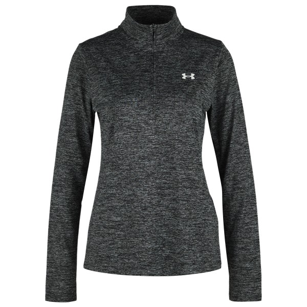 Under Armour - Women's Tech 1/2 Zip Twist - Sweat- & Trainingsjacke Gr M grau von Under Armour