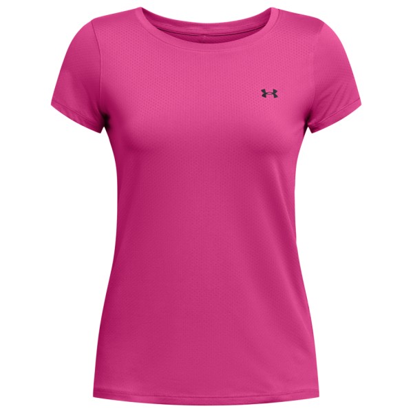 Under Armour - Women's UA Heatgear Armour S/S - Funktionsshirt Gr L rosa von Under Armour