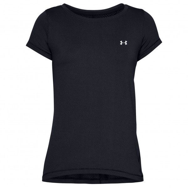 Under Armour - Women's UA Heatgear Armour S/S - Funktionsshirt Gr XXS schwarz/blau von Under Armour