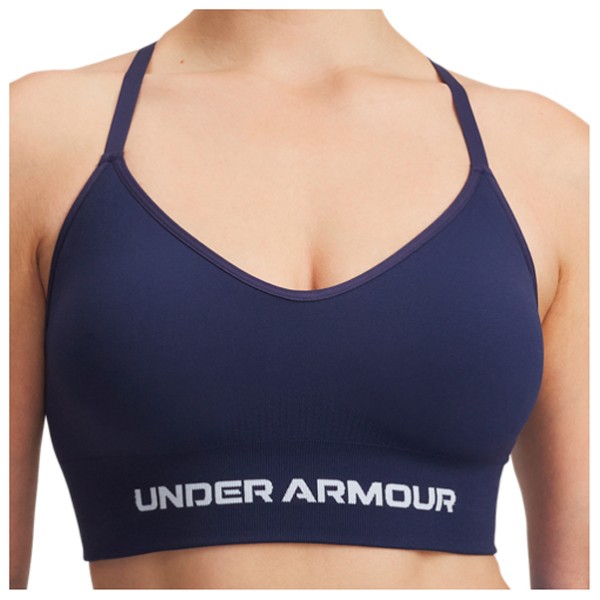 Under Armour - Women's Vanish Seamless Low Bra - Sport-BH Gr S blau/beige von Under Armour
