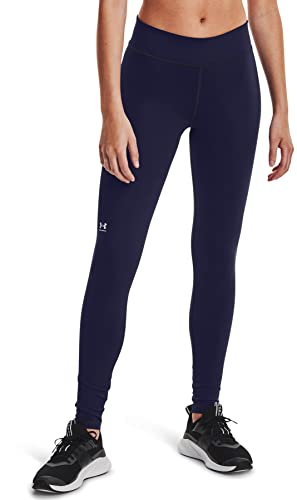 Under Armour - Womens Authentics Leggings, Color Midnight Navy (410), Size: Small x Short von Under Armour