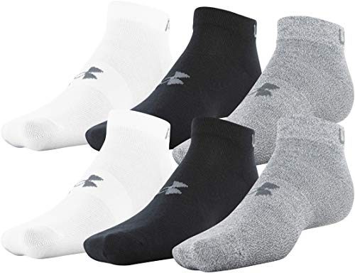 Under Armour mens Essential Lite Low Cut Socks, 6-Pairs von Under Armour