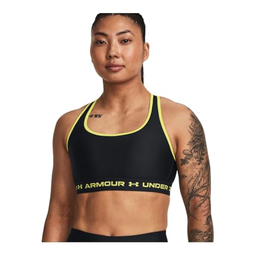 Women's Armour® Mid Crossback Sports Bra, T-Shirt, von Under Armour