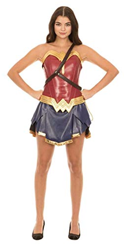 Dc Comics Wonder Woman Warrior Corset and Skirt Costume Set (Adult Small) von Underboss