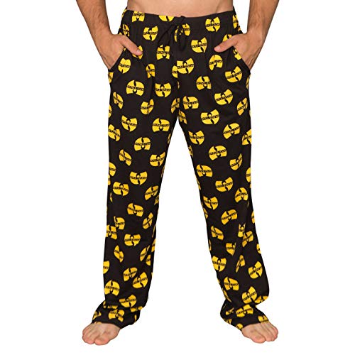 Underboss Wu Tang Clan Logo Yellow and Black Lounge Pants (Adult Large) von Underboss