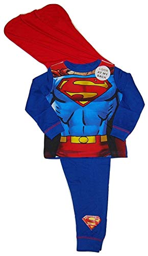 Jungen Pyjama-Set, Baumwollmischgewebe, 12 Monate bis 12 Jahre, DC - Superman, 5-6 Jahre von Undercover